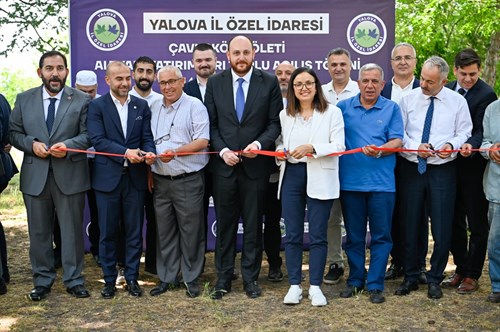 Çavuşköy’de Tamamlanan Yatırımların Temsili Toplu Açılışı Gerçekleştirildi